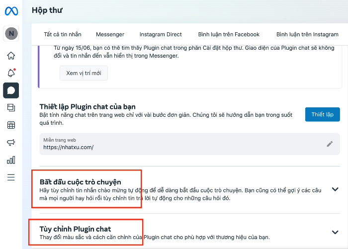 Tuỳ chỉnh Chat Facebook